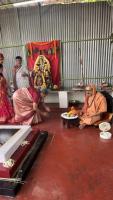 Rudra Homa (15 July 2026). Picture Courtesy: Shri Chandrashekhar Padubidri and Shri Narayan Kadle